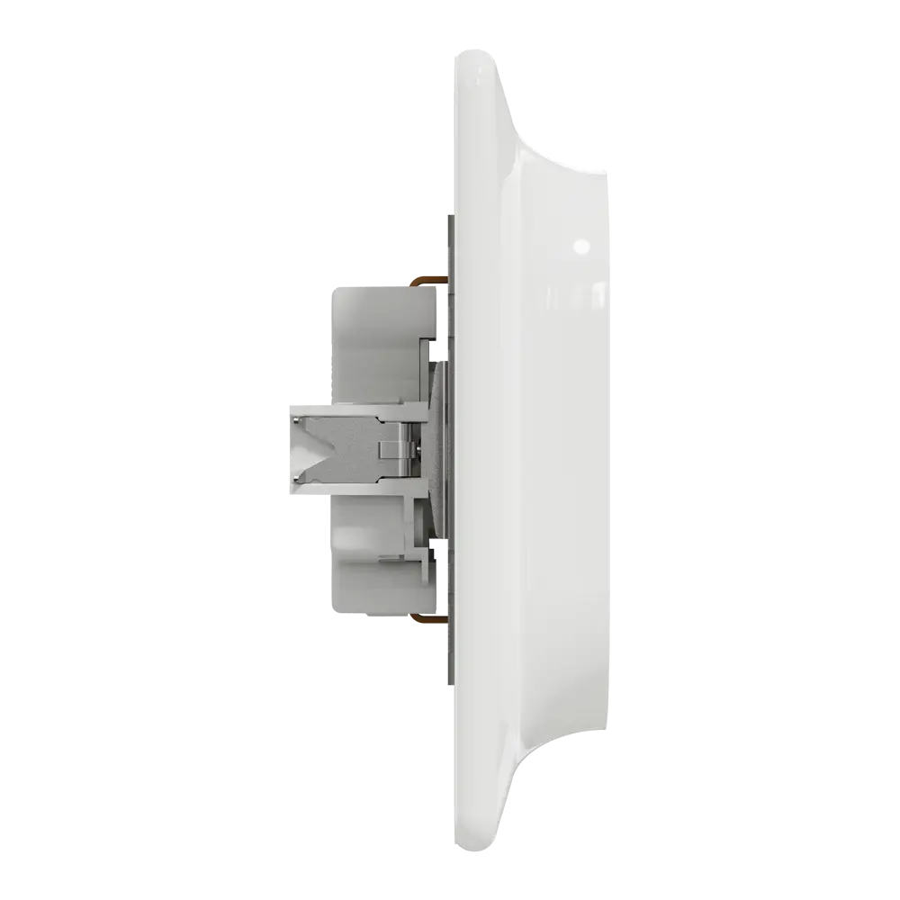 Розетка двойная встраиваемая Systeme Electric Sedna Design с заземлением, цвет белый STLM-2052545 - Вид №3