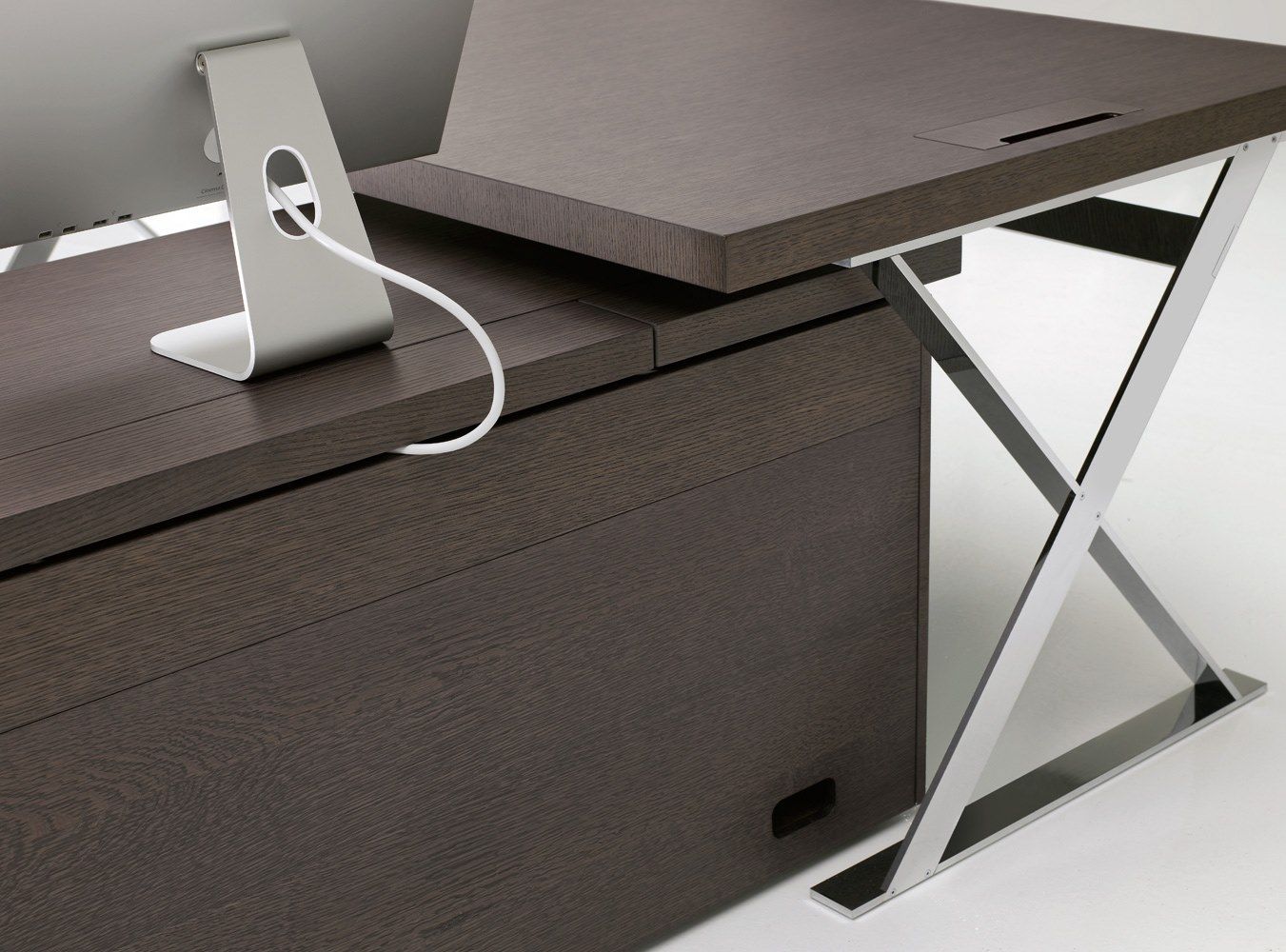 Дубовый стол на полуострове B&B Italia Project AC Executive ARCH-00038631 - Вид №8