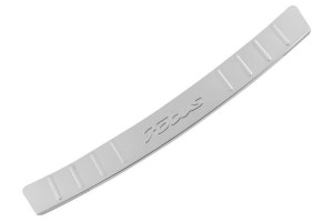 16051075 Декоративная накладка бампера для FORD Focus 3 2014- г.в., седан, штамп FOCUS, нержавеющая сталь NBI-066 Dollex