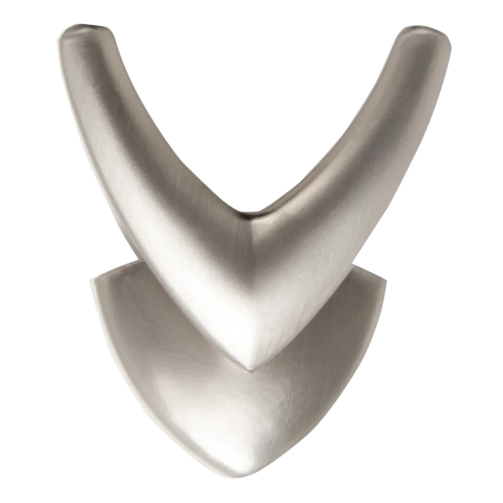 Крючок мебельный Ajax MB-LM/K-003 цвет матовый никель STLM-2116437 - Вид №1