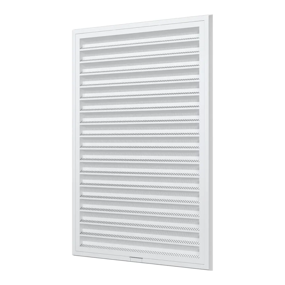 Вентиляционная решетка легкоразъемная Fonet 200x300 мм пластик цвет белый STLM-2113329