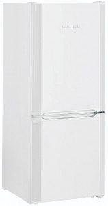 CU 2331-21 001 Холодильники / 137.2x55x63, объем камер 156/53 л, нижняя морозильная камера, белый Liebherr