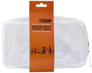 EA8038/02 Косметичка EA8038 Transparent Toilet Bag Epic Travel Accessories 2.0