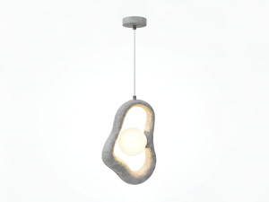 Металлический подвесной светильник