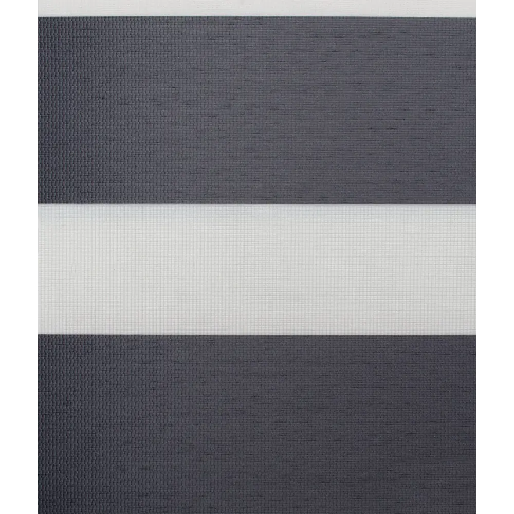 Штора рулонная день-ночь Madrid 50x160 см графит MIAMOZA Коллекция 2024г STLM-2190972 - Вид №2