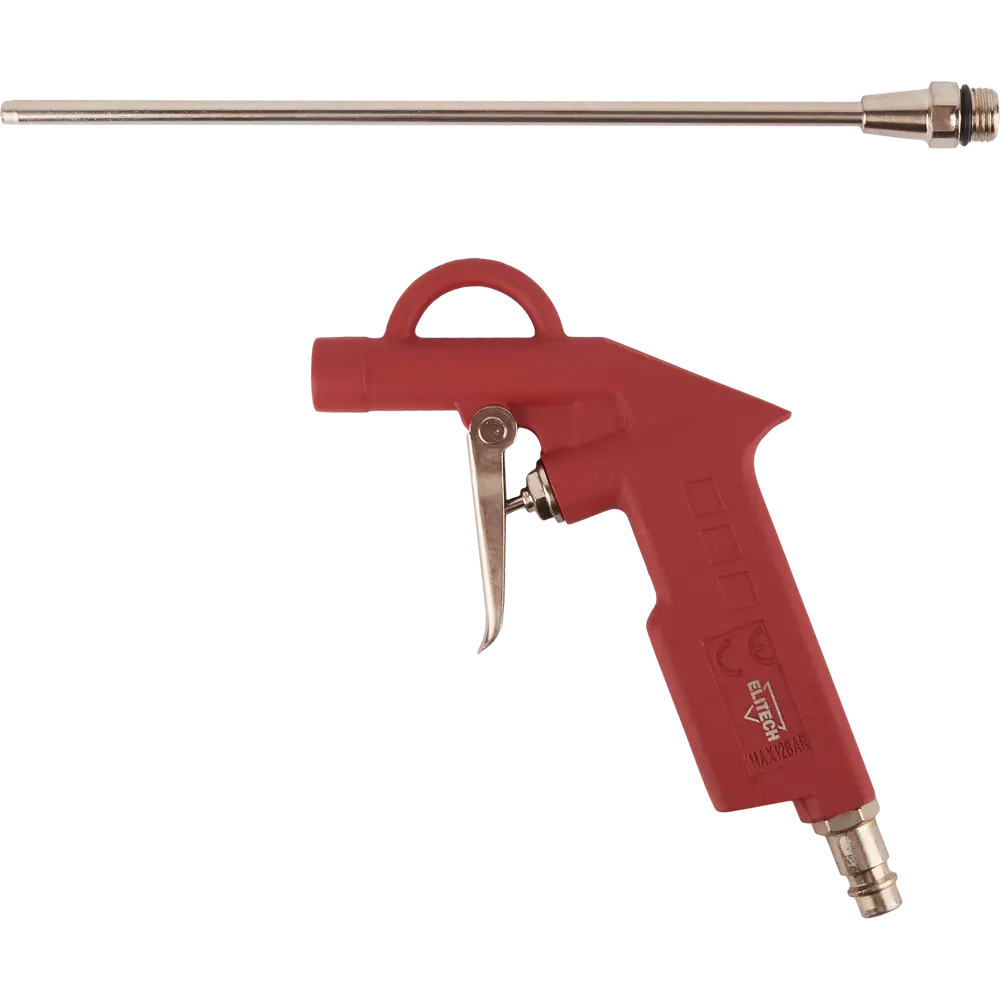 Пневматический продувочный пистолет Elitech с удлиненным соплом 200 л/мин 84552400 STLM-0051863 - Вид №2