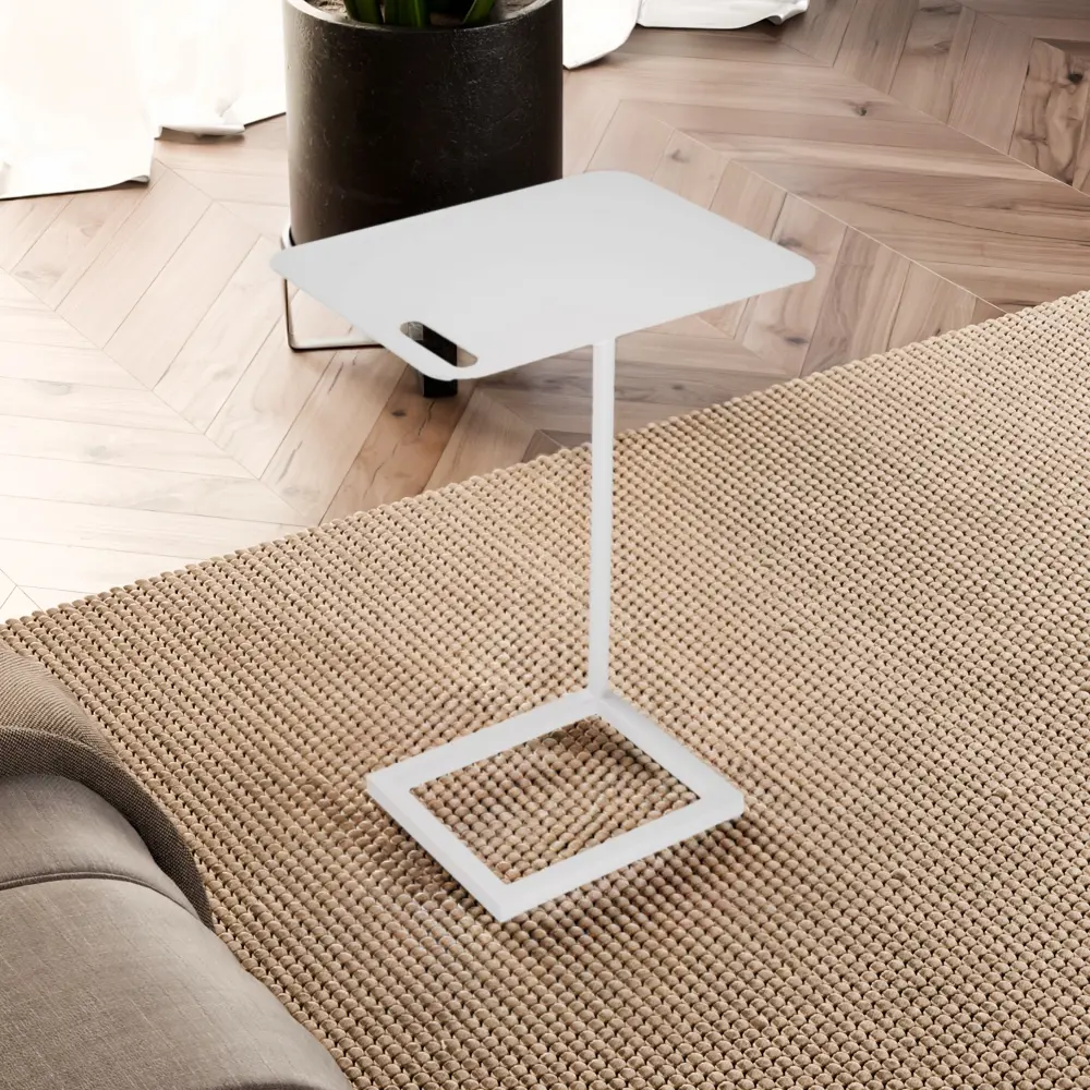 Журнальный столик Sheffilton прямоугольный 40x32 см белый STLM-2128575 - Вид №5