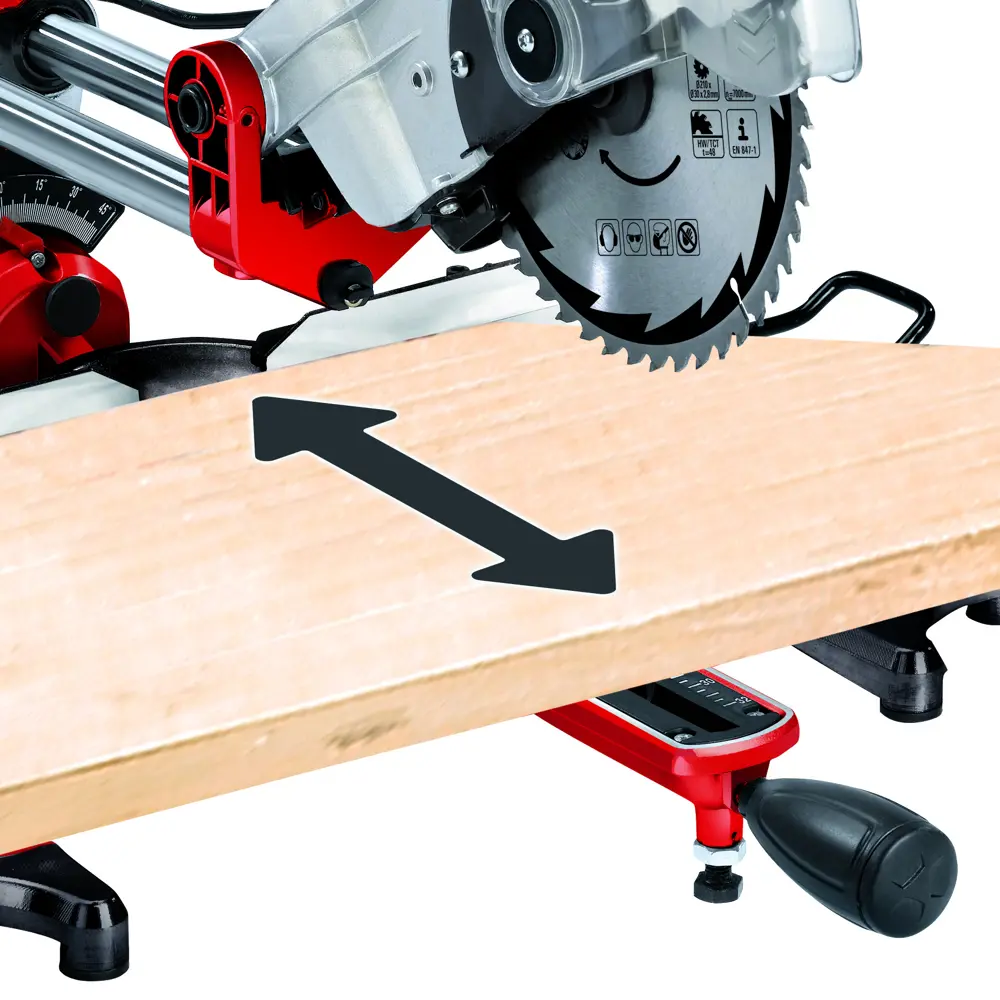 Пила торцовочная Einhell TC-SM2131, 1500 Вт, 210 мм STLM-2165988 - Вид №2