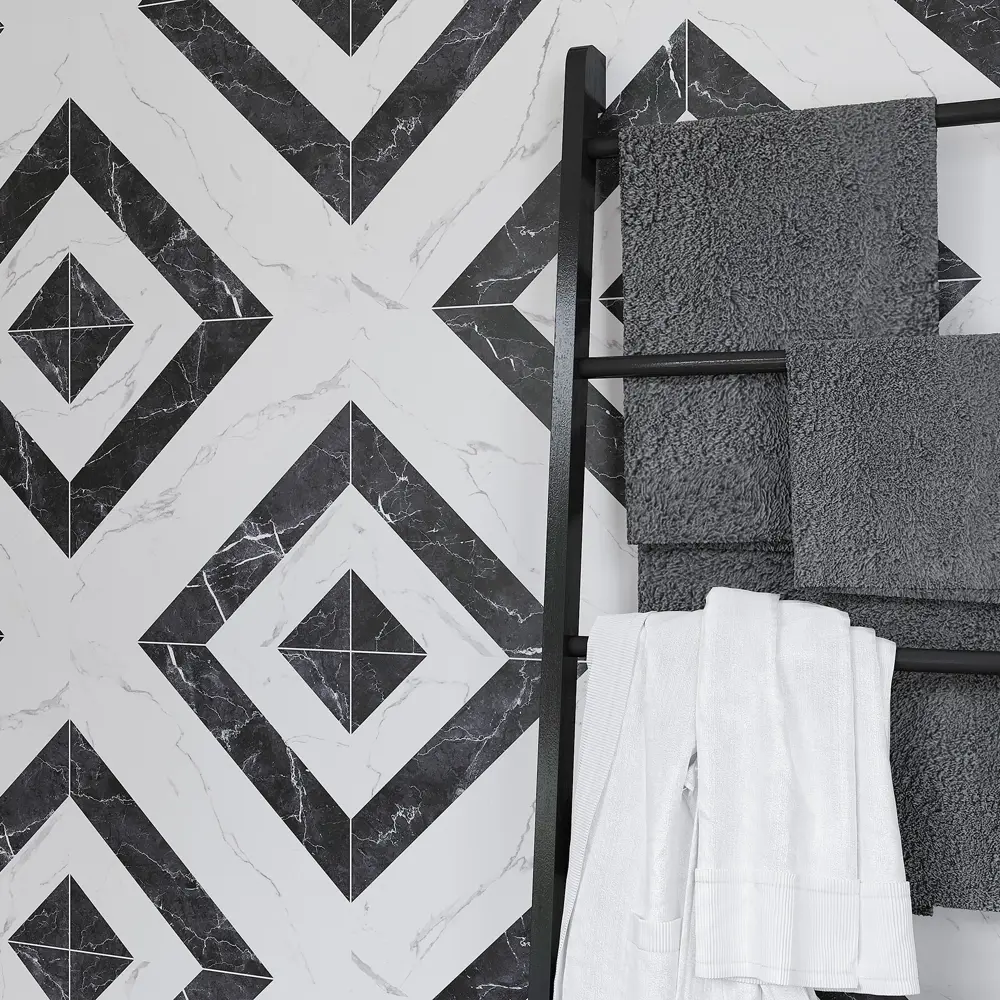 Керамогранит Kreaforta Dina с мраморным эффектом 42x42 см 89414197 STLM-1578562