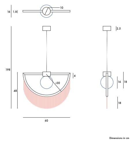 Подвесной светильник Houtique Wink ARCH-00121878 - Вид №5