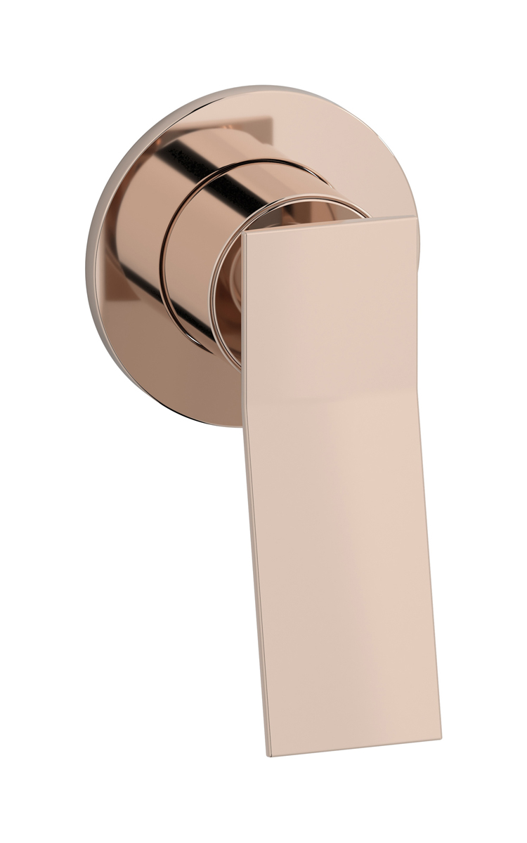 Внешние части встроенного смесителя на 1 потребителя WE ARE IB wa299cs Rose Gold Wave
