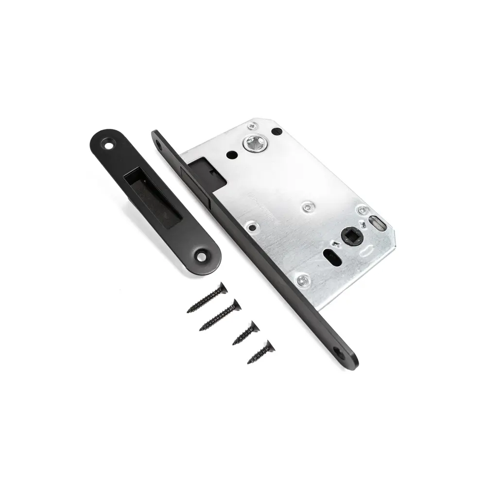 Защелка межкомнатная Palladium 590M 80x140 мм сталь цвет черный STLM-2115248 - Вид №1