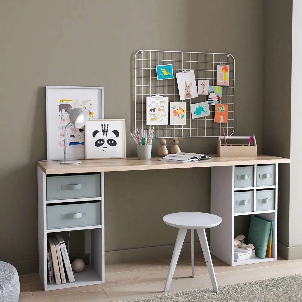 Короб Spaceo KUB Laguna 15x31x31 см 14.4 л полиэстер цвет сизый STLM-2013250 - Вид №3