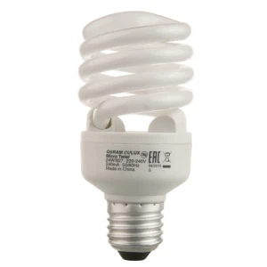 Лампа энергосберегающая Osram спираль E27 23 Вт свет тёплый белый