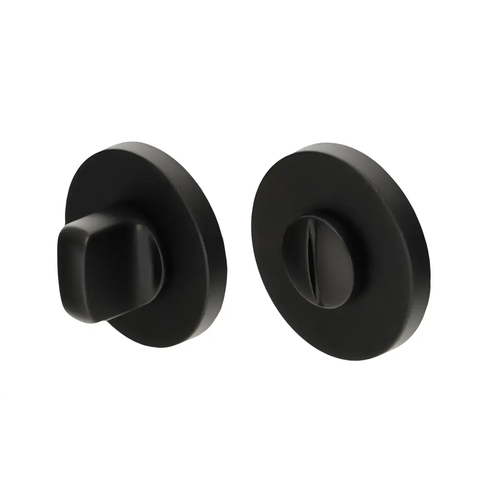 Завертка дверная Edson EDS-WC-R2 алюминий цвет черный STLM-2037946