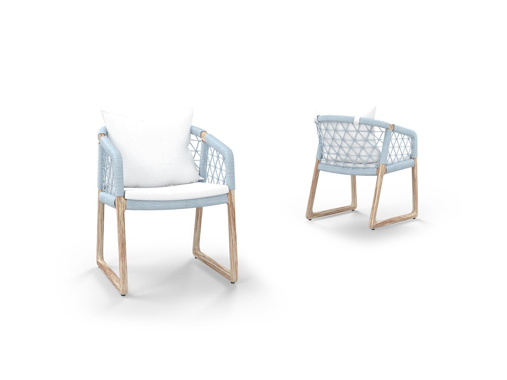 Садовый стул с подлокотниками MAMAGREEN Labuan ARCH-00133565 - Вид №1