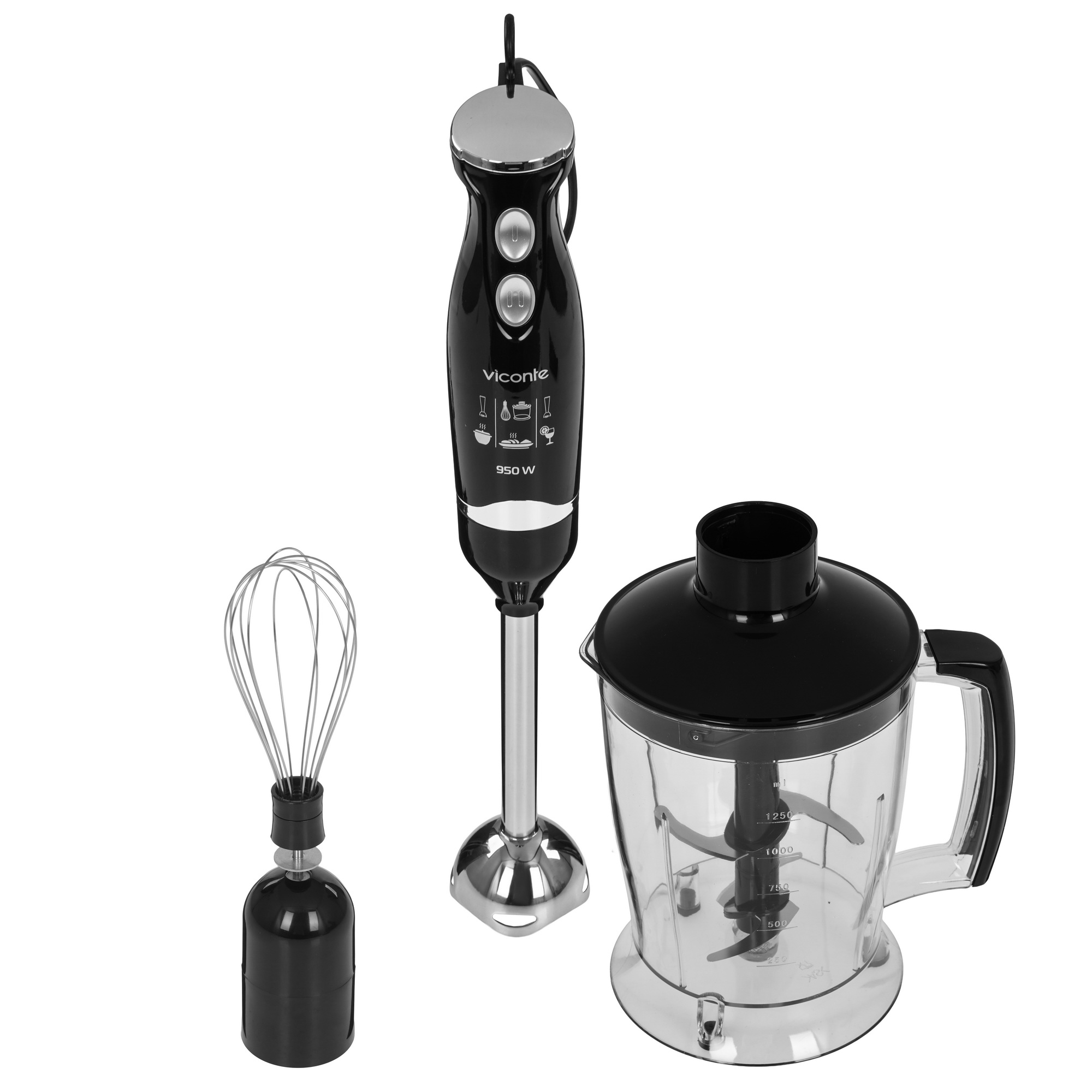 9919036 Блендер погружной Viconte VC-4423 черный STDN-0046447