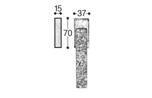 Бронзовая оконная ручка DK GIARA ART DESIGN-BRONZE Cosmo ARCH-00066861 - Вид №2