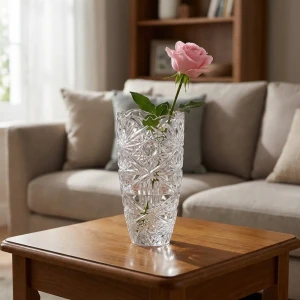 Ваза Bohemia Crystal Nova Old Pinwheel стекло цвет прозрачный 20 см