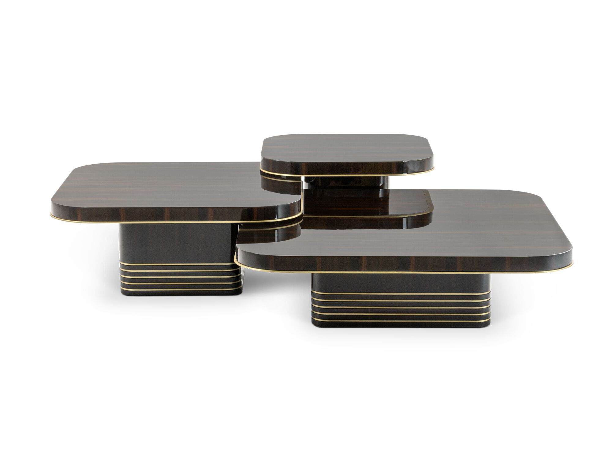 Ebony квадратный низкий журнальный столик JOSÉ LEITE DE CASTRO LIMA ARCH-00022684 - Вид №1