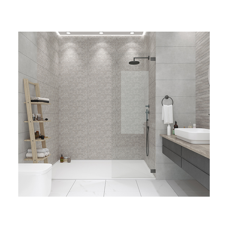 90284919 Керамическая плитка Effetto Mosaico Grey 01 25х60см, цена за упаковку STLM-0168797 CRETO