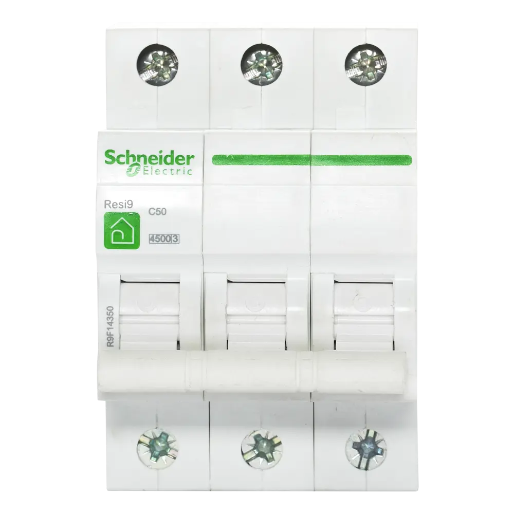 Автоматический выключатель Schneider Electric Resi9 3P C50 A 4.5 кА STLM-2167541