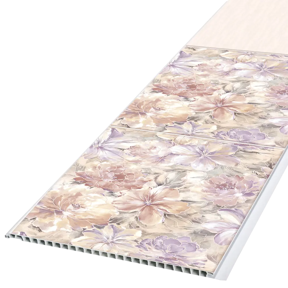 Комплект стеновых панелей ПВХ Аманда 2700x250x8 мм 1.35 м² 2шт КРОНАПЛАСТ STLM-2072014 - Вид №2