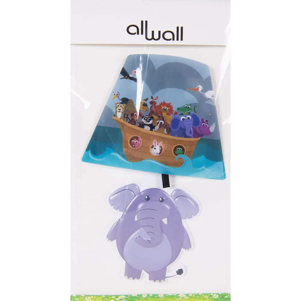 Наклейка-ночник Слоник 30 см 1 шт Santreyd STLM-2177927 - Вид №3