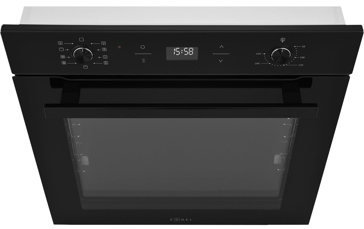 9102962 Электрический духовой шкаф ZUGEL ZOE602B черный STDN-0096931 - Вид №5