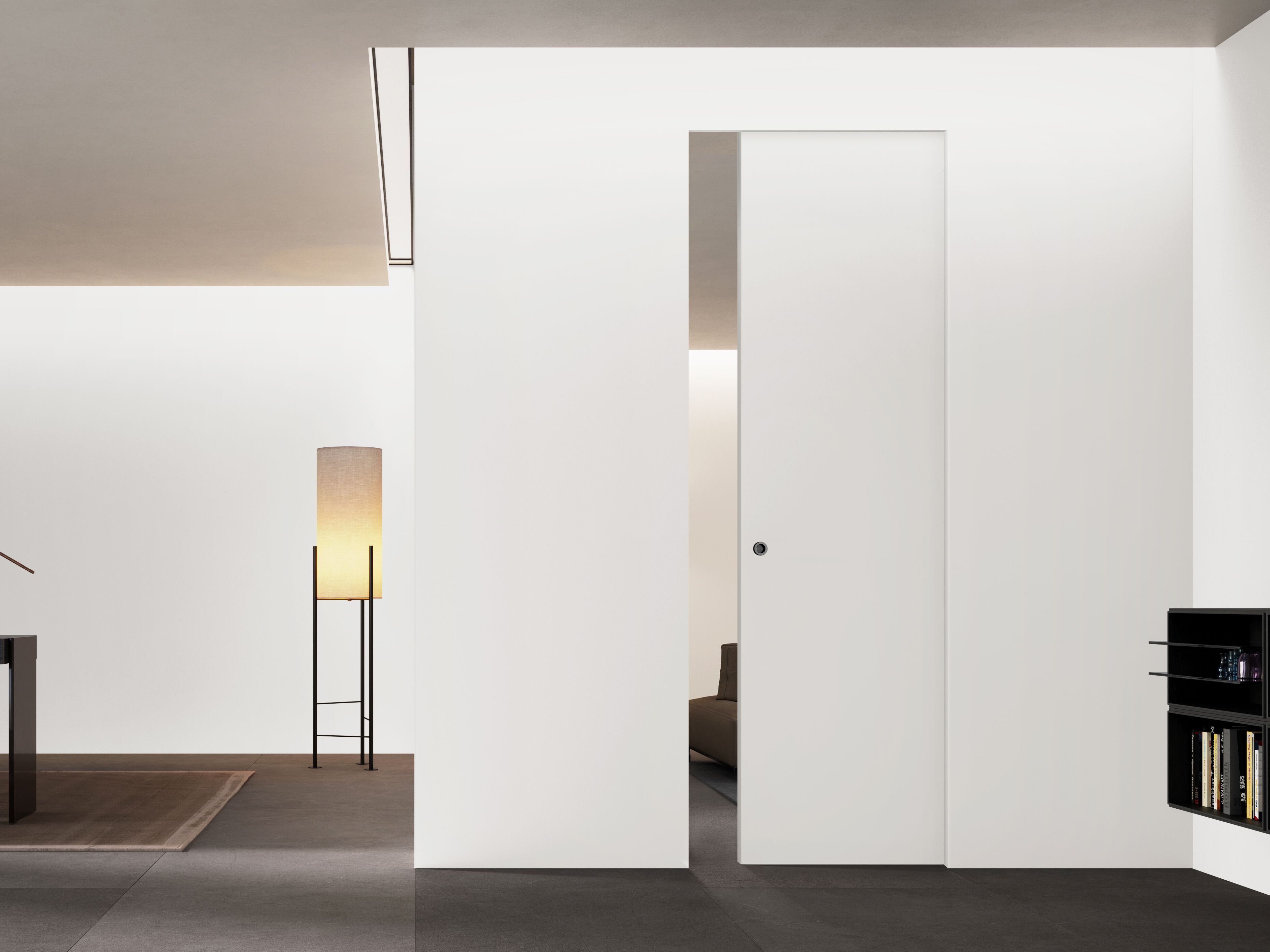 Деревянные раздвижные стены заподлицо двери FERREROLEGNO ноль ARCH-00039030