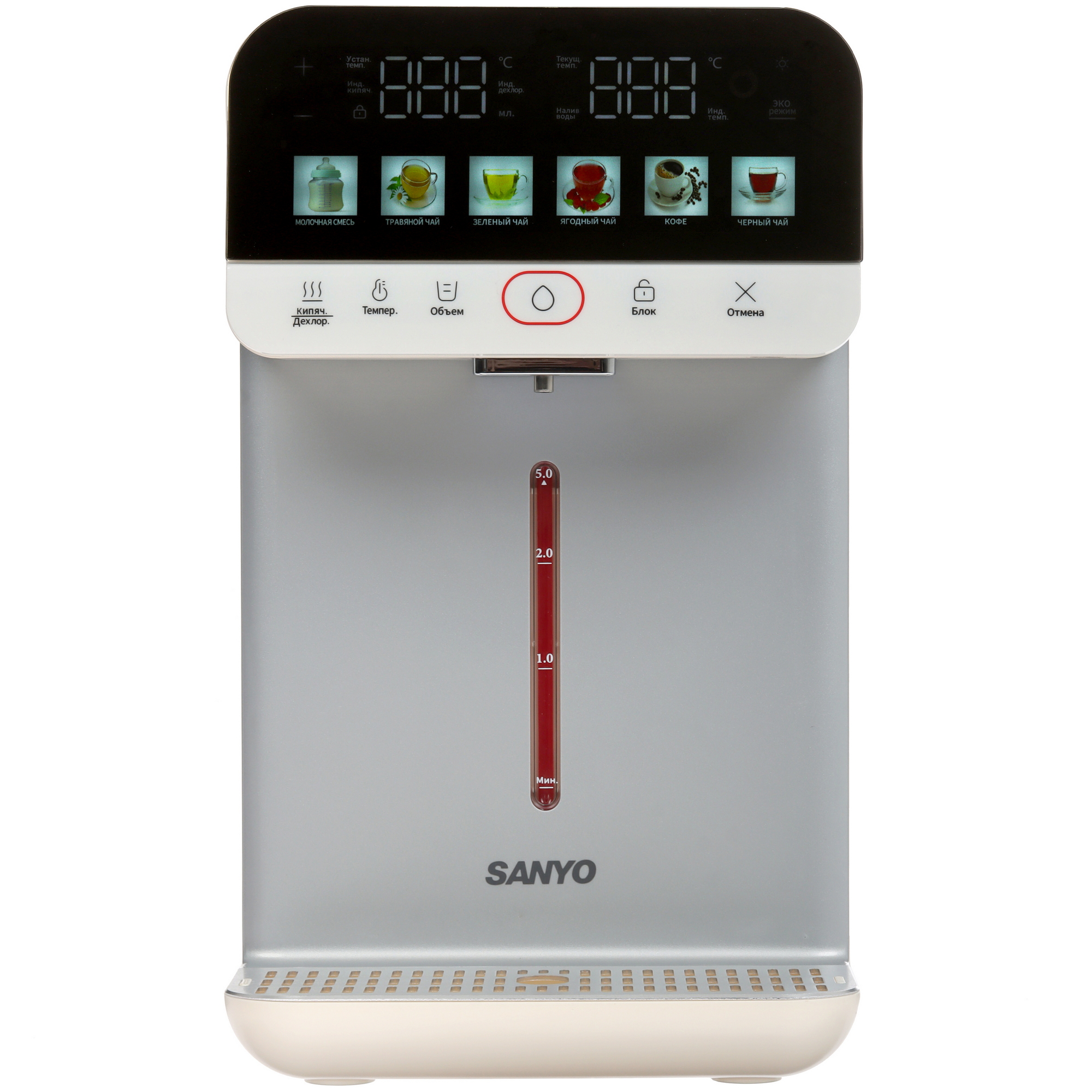 9281694 Термопот Sanyo SN-TP5000WS бежевый STDN-0134802 - Вид №1