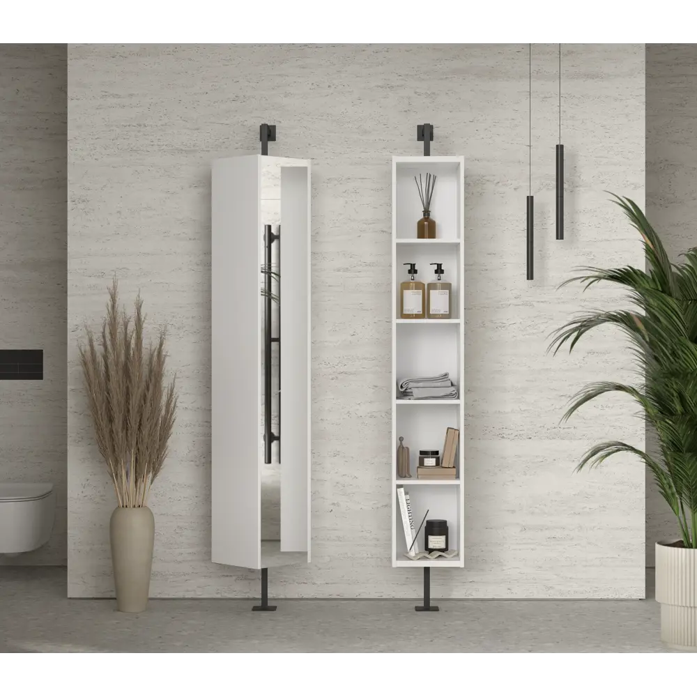 Santreyd Twist 300 - компактный пенал с зеркалом для ванной 88779921 STLM-0987874 - Вид №6