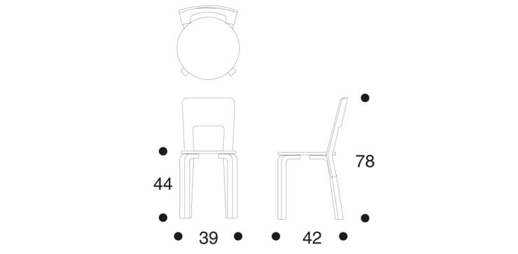 Деревянный стул Artek L-leg ARCH-00022798 - Вид №9