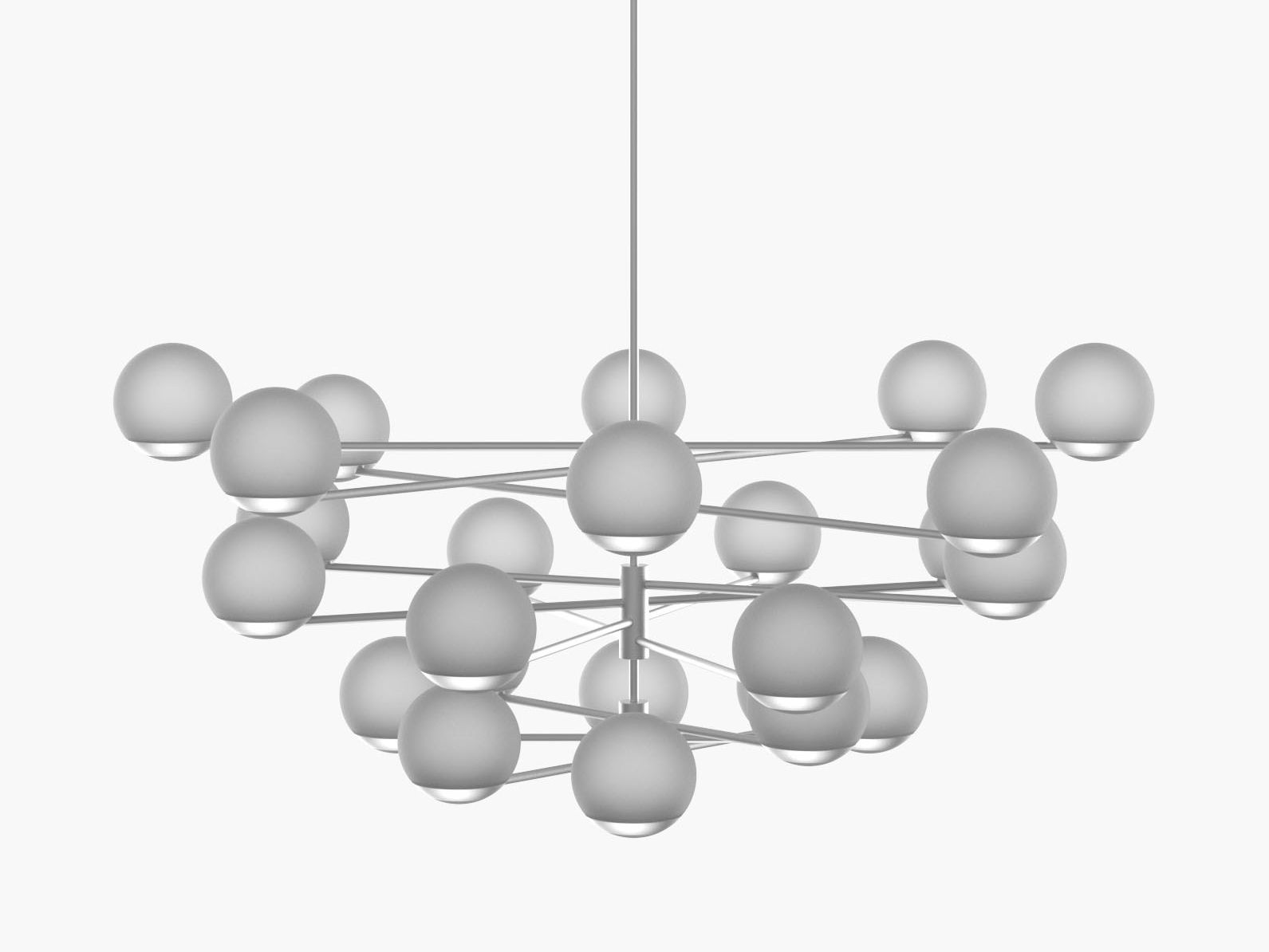 Выдувное стекло светодиодный подвесной светильник Cameron Design House Мяч и обруч ARCH-00043199 - Вид №12