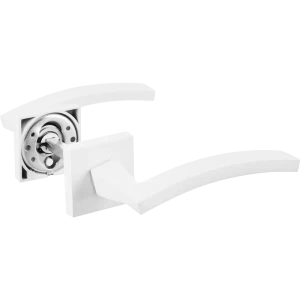 Дверные ручки Puerto AL 520-03 MSW, без запирания, цвет матовый белый