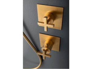 Латунный термостатический смеситель для душа