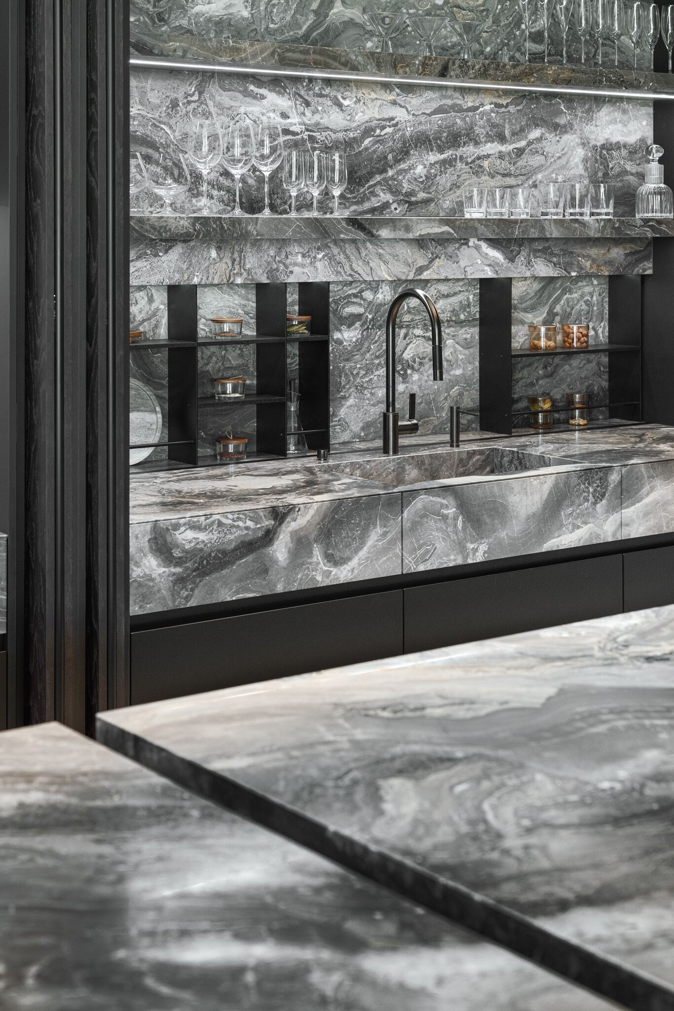 Мраморная кухня с островом Zajc MOVE ARCH-00127009 - Вид №14