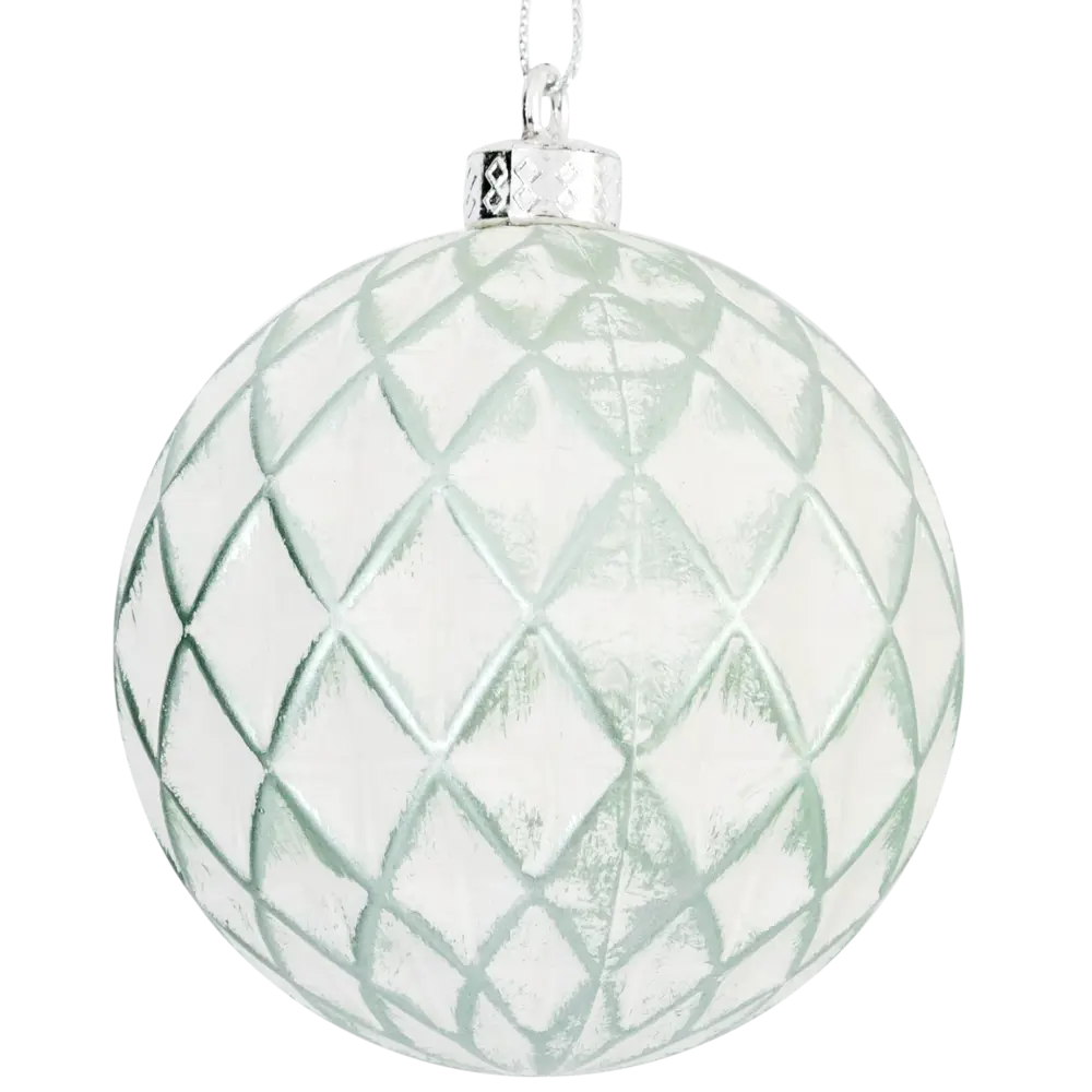 85156544 Елочный шар «Loft» ø8 см пластик зеленый STLM-0953976 Santreyd 