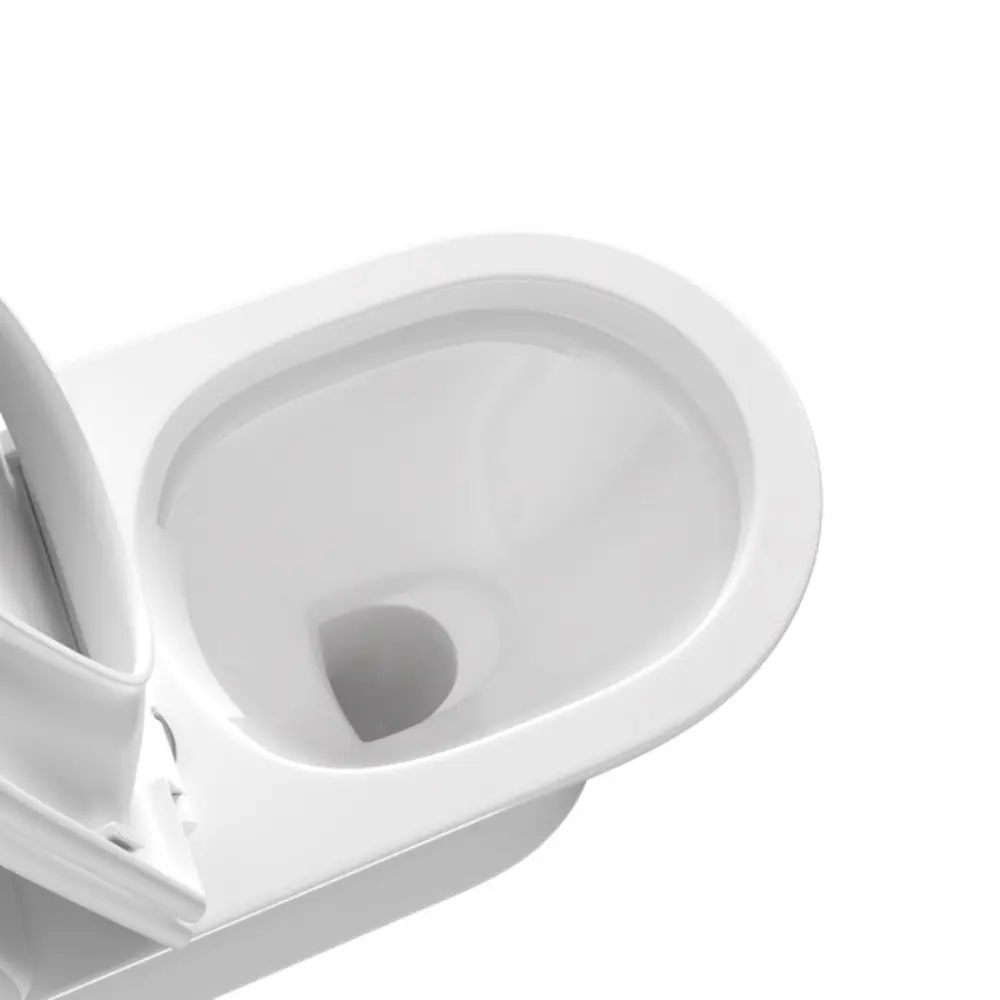 Унитаз-компакт Aquatek Optima T безободковый двойной смыв торнадо цвет белый STLM-2014207 - Вид №5