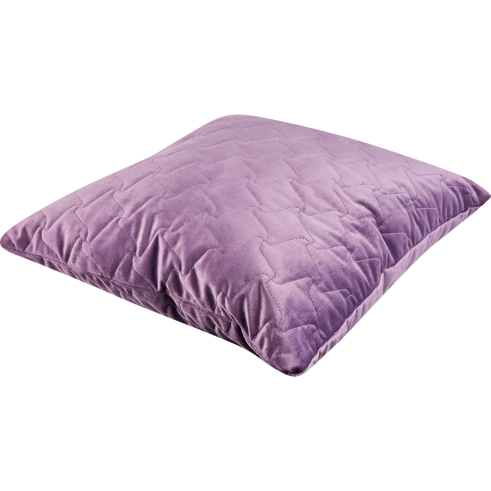 Подушка декоративная Linen Way Verona 50x50 см цвет сиреневый Orchid 3 STLM-2151047 - Вид №1