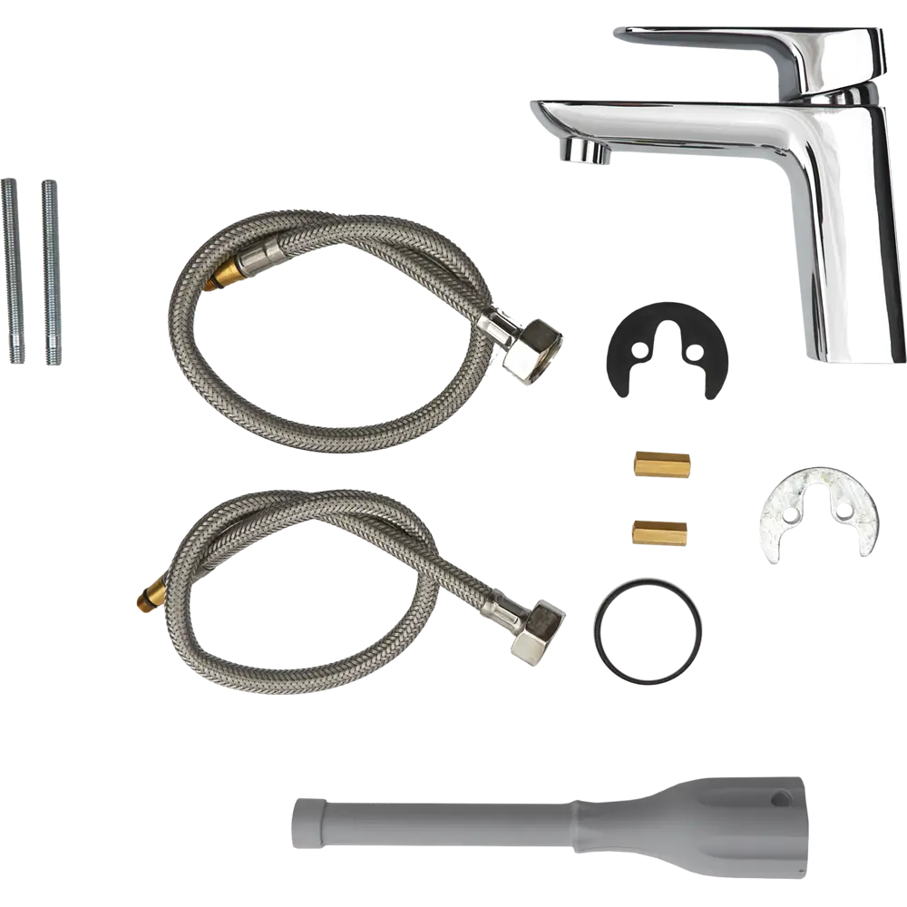 Смеситель для раковины Paini Nove 09CR205LMKM однорычажный цвет хром STLM-2134377 - Вид №2