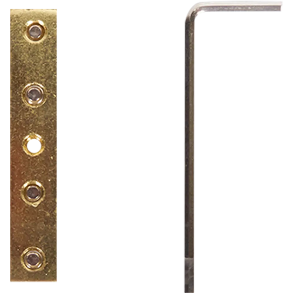 Соединитель для штанг «Мультипроф» 5 см цвет золото ARTTEX STLM-2201084 - Вид №3