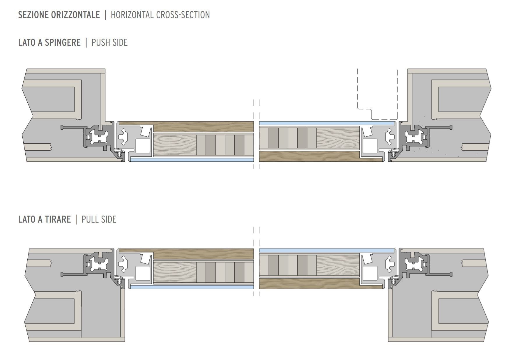 Пользовательские покрытия стены заподлицо двери GAROFOLI Filomuro ARCH-00141463 - Вид №13