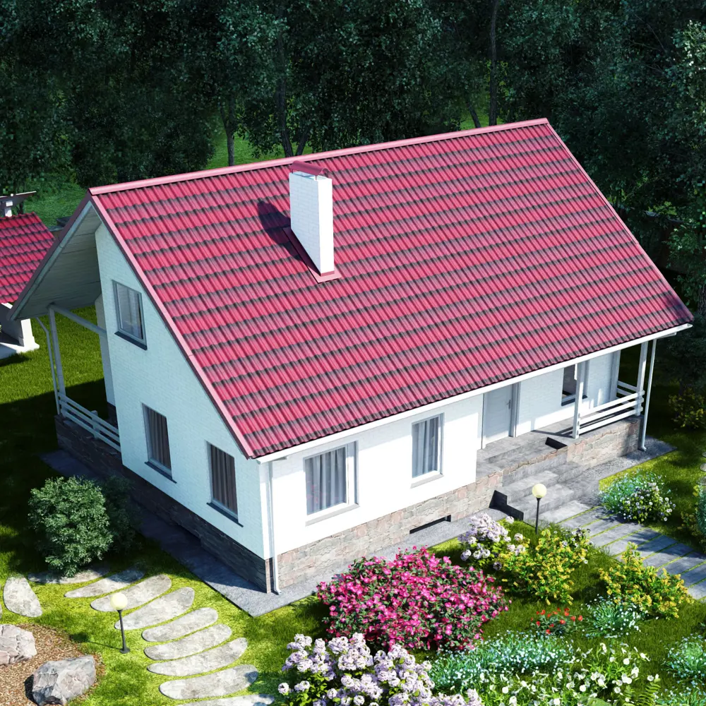 Черепица Ондулин DIY 3x820х1950 мм красный 81950531 STLM-2032763 ONDULINE - Вид №7