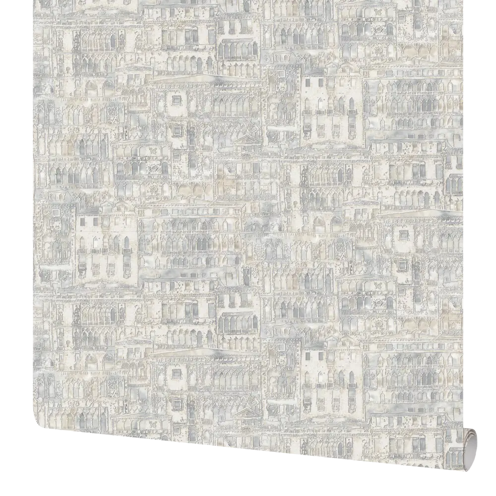 Обои флизелиновые Monte Solaro Palazzo серые 1.06 м MS9144-11 85852741 STLM-2182524 Palazzo ducale