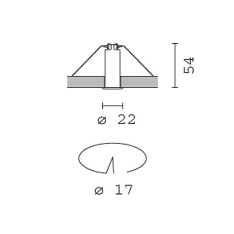 Утопленный светодиодный прожектор iGuzzini лазер ARCH-00112249 - Вид №4