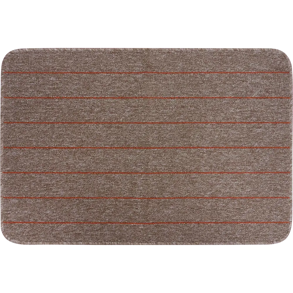 Коврик Como 67x100 см полипропилен цвет мокко/глина 82207827 STLM-2005867 Santreyd 