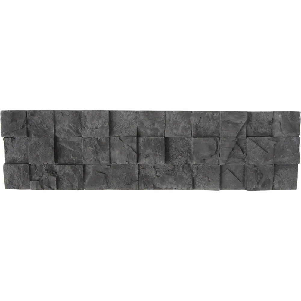 MONTE ALBA Декоративная плитка «Пикс Стоун» серая под каменную мозаику 82127097 STLM-0019939 - Вид №1