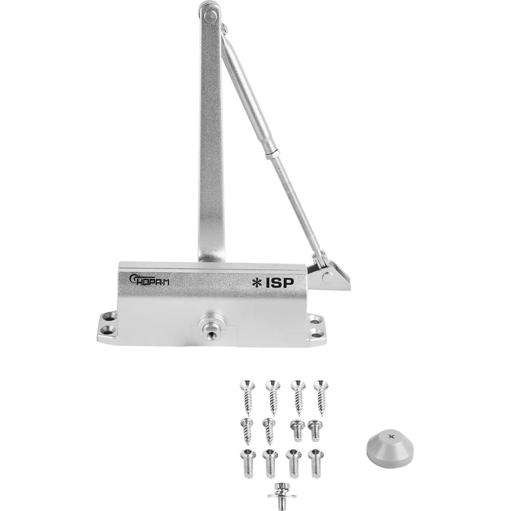 НОРА-М Доводчик дверной с фиксацией 430F для межкомнатных и входных дверей 87669556 STLM-1473029 - Вид №1