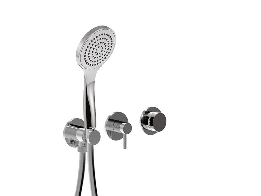 Смеситель для душа с 3 отверстиями и ручным душем Rubinetteria Giulini MyRing Deluxe ARCH-00047879 - Вид №1